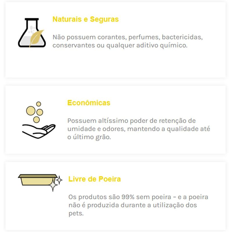 Areia Higi nica Dbest Tradicional para Gatos 2kg 4