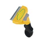 escova-animaux-rasqueadeira-pelos-longos-para-caes-porte-medio-amarelo-cinza-tamanho-g-0 jpg