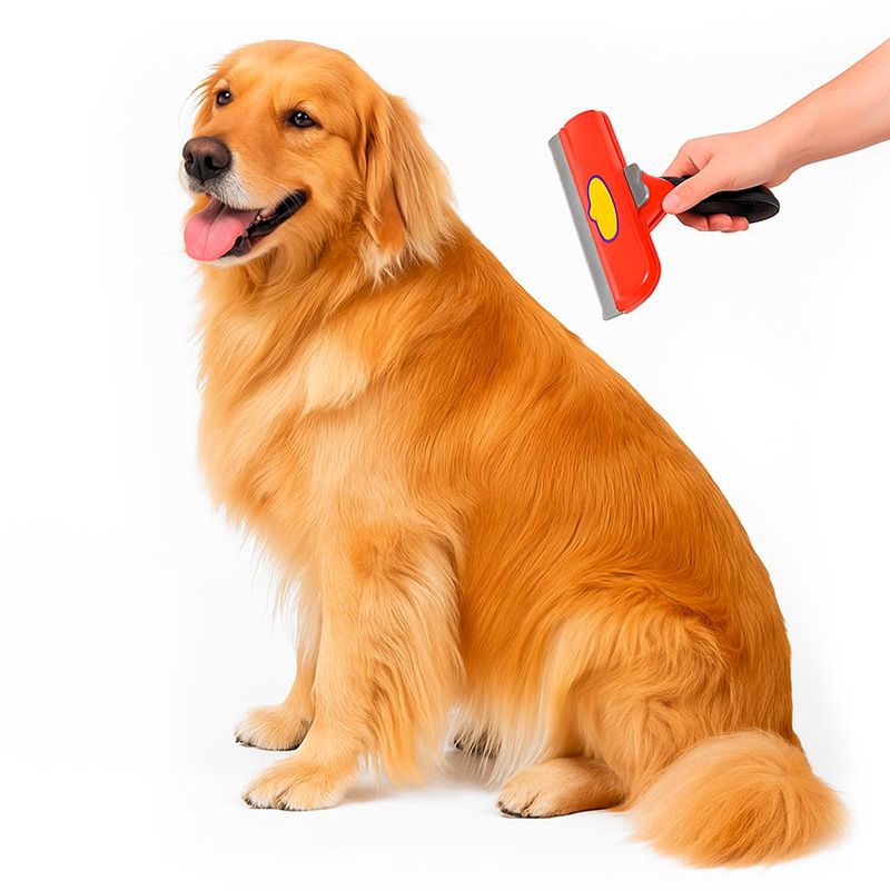 escova-animaux-rasqueadeira-pelos-longos-para-caes-porte-grande-vermelho-cinza-tamanho-gg-2 jpg