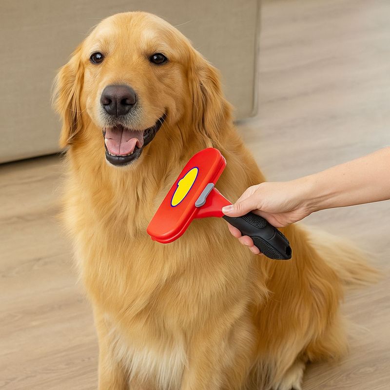 escova-animaux-rasqueadeira-pelos-longos-para-caes-porte-grande-vermelho-cinza-tamanho-gg-4 jpg