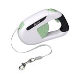 Guia Retr til Animaux Retangular 2 para Coleira Passeio para C es Porte Pequeno e M dio Verde 4 5m 0