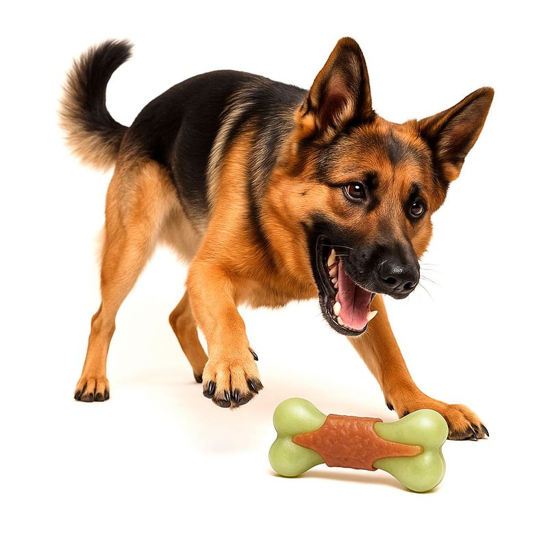 Mordedor Animaux Osso para C es Porte M dio e Grande Sabor e Cheiro de Carne - Tamanho G 6