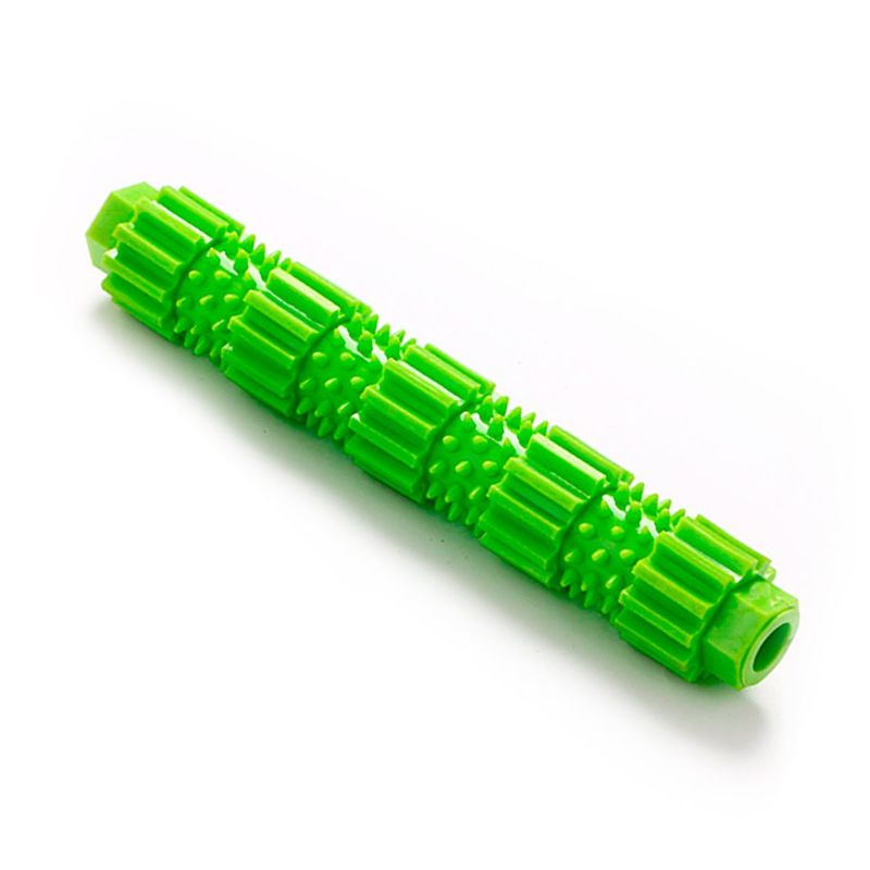 Brinquedo Animaux Mordedor 23cm Porta Petisco para C es Porte Pequeno e M dio Verde 0