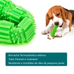 Brinquedo Animaux Mordedor 23cm Porta Petisco para C es Porte Pequeno e M dio Verde 1