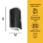Escova Animaux Co adinha para Gatos Preto 4