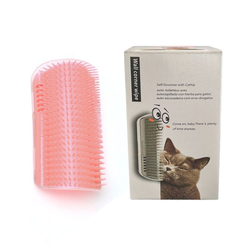 Escova Animaux Co adinha para Gatos Rosa 1