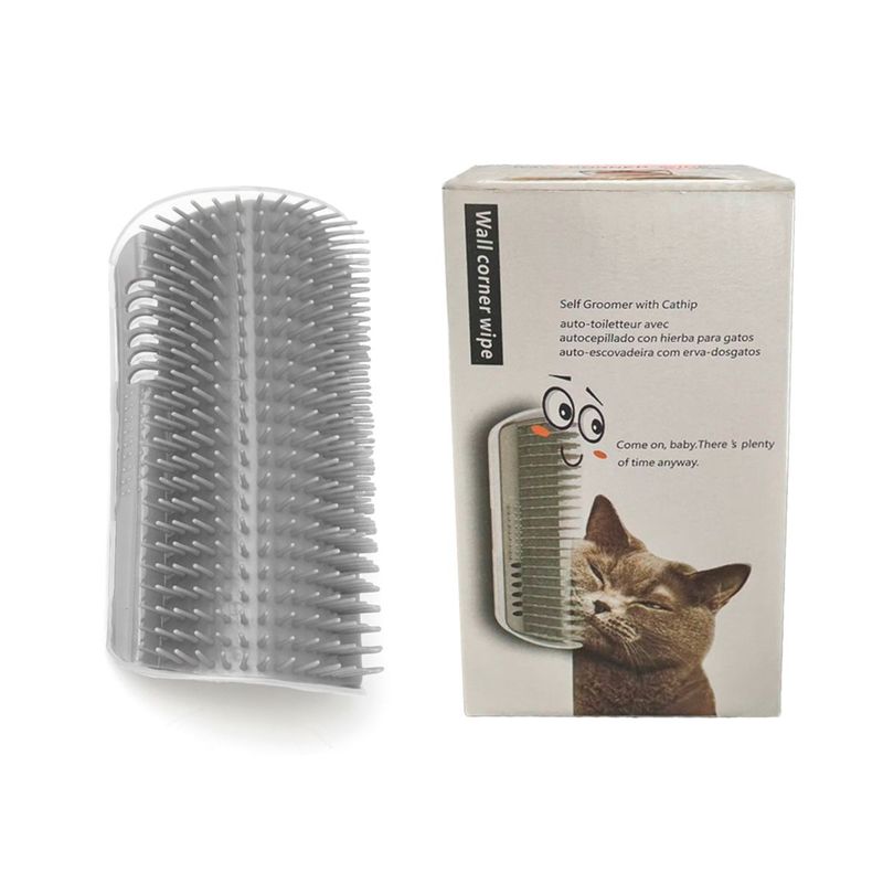 Escova Animaux Co adinha para Gatos Cinza 1