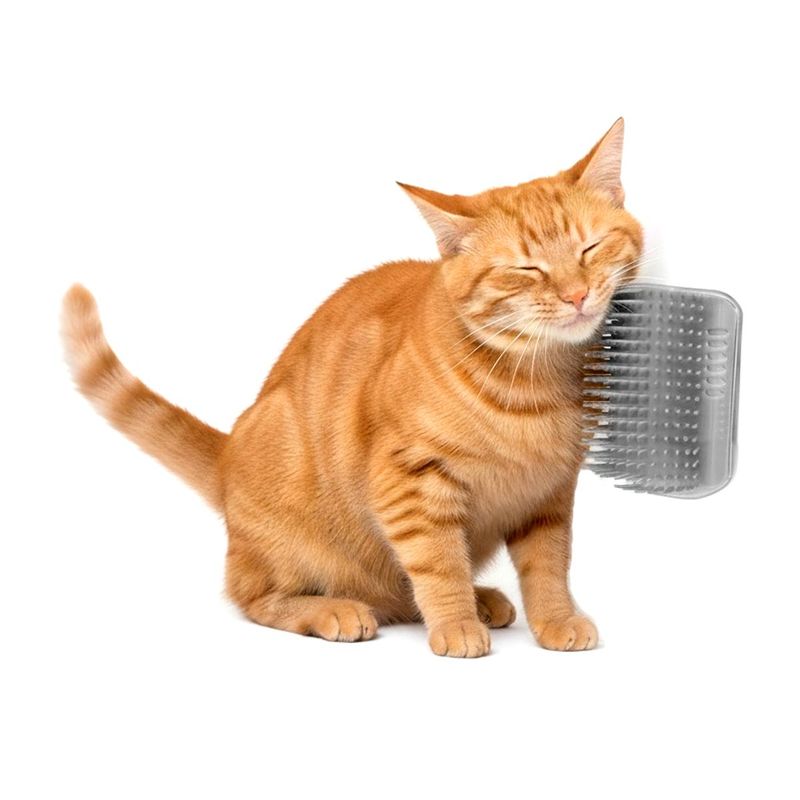 Escova Animaux Co adinha para Gatos Cinza 2