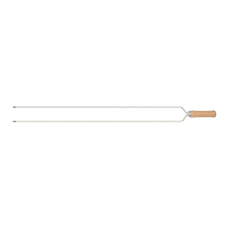 Espeto Duplo Mor para Churrasco 85cm 0