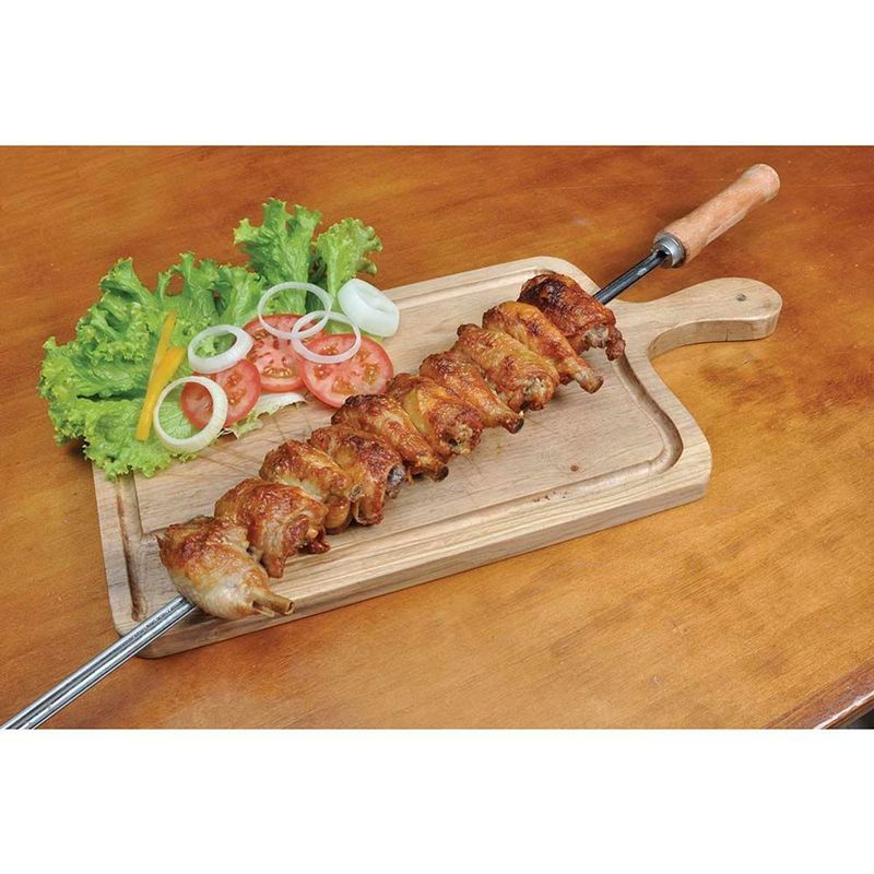 Espeto Simples Mor para Churrasco 95cm 2