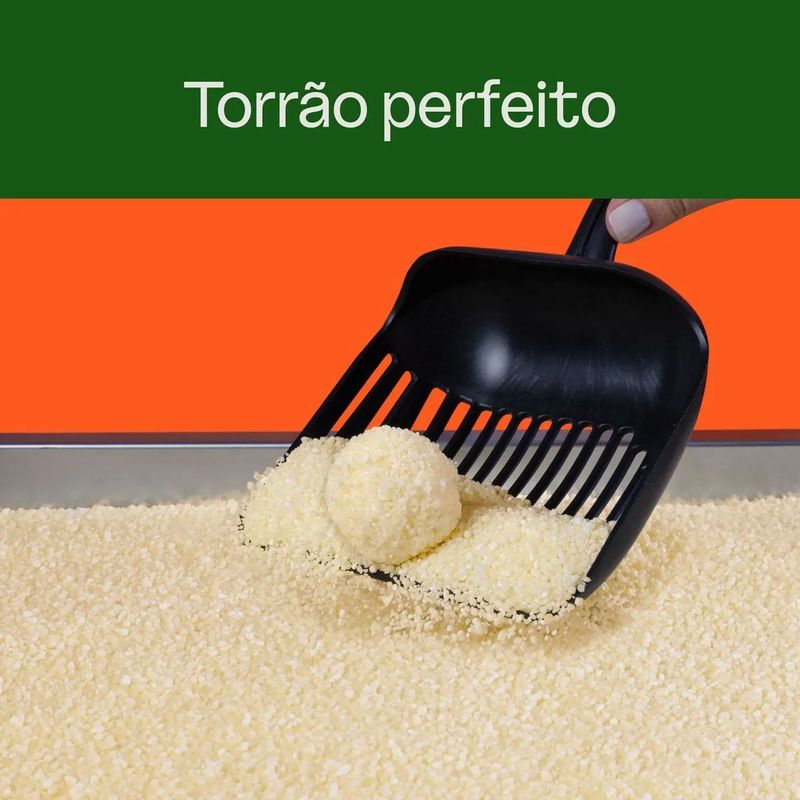 Areia Higi nica Viva Verde para Gatos Gr os Grossos 10kg 4