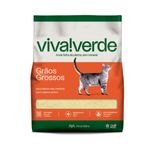 Areia Higi nica Viva Verde para Gatos Gr os Grossos 4kg 0