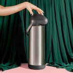 Garrafa T rmica de Press o Mor Nobile Inox 1 9L 4