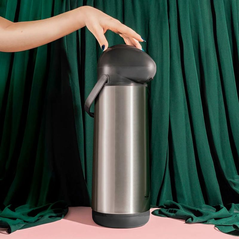 Garrafa T rmica de Press o Mor Nobile Inox 1 9L 4
