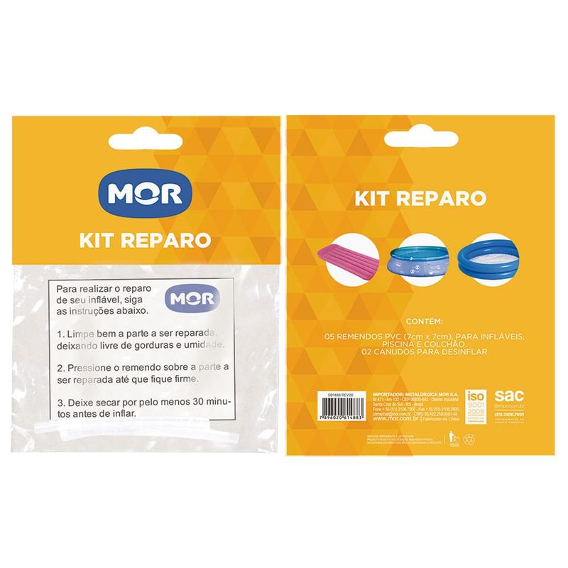 Kit Reparo Mor para Piscinas e Infl veis 0
