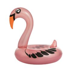 Boia Inflável Mor Cisne Perolado com Abertura Rosa
