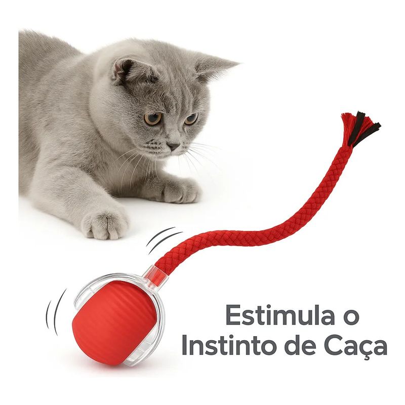 Brinquedo SS Pet Bola Interativa para Gatos - Cores Sortidas 4