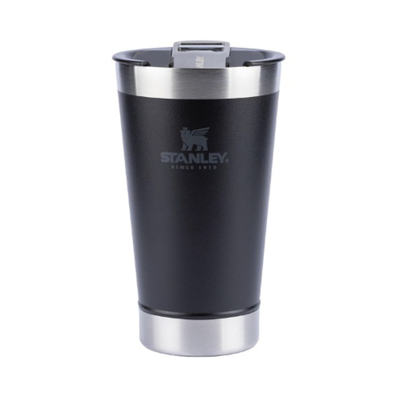 Copo T rmico de Cerveja Stanley com Tampa Matte-Black 473ml 0