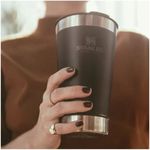 Copo T rmico de Cerveja Stanley com Tampa Matte-Black 473ml 3