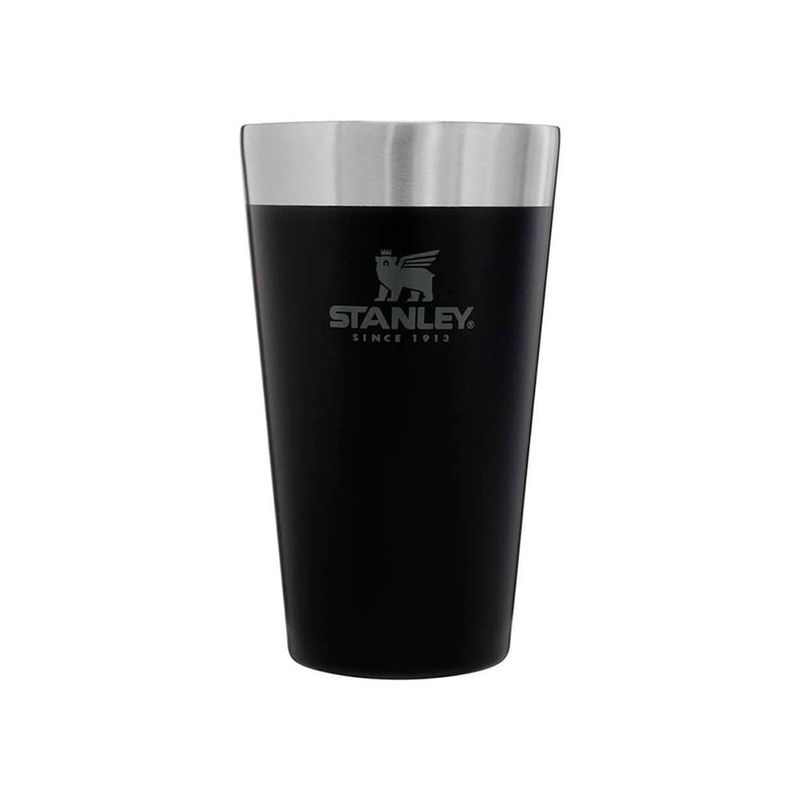 Copo T rmico de Cerveja Stanley sem Tampa Matte-Black 473ml 0