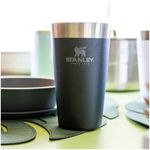 Copo T rmico de Cerveja Stanley sem Tampa Matte-Black 473ml 3