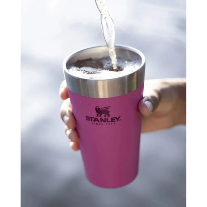 Copo T rmico de Cerveja Stanley sem Tampa Azalea 473ml 3