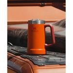 Caneca T rmica de Cerveja Stanley Laranja 709ml 3