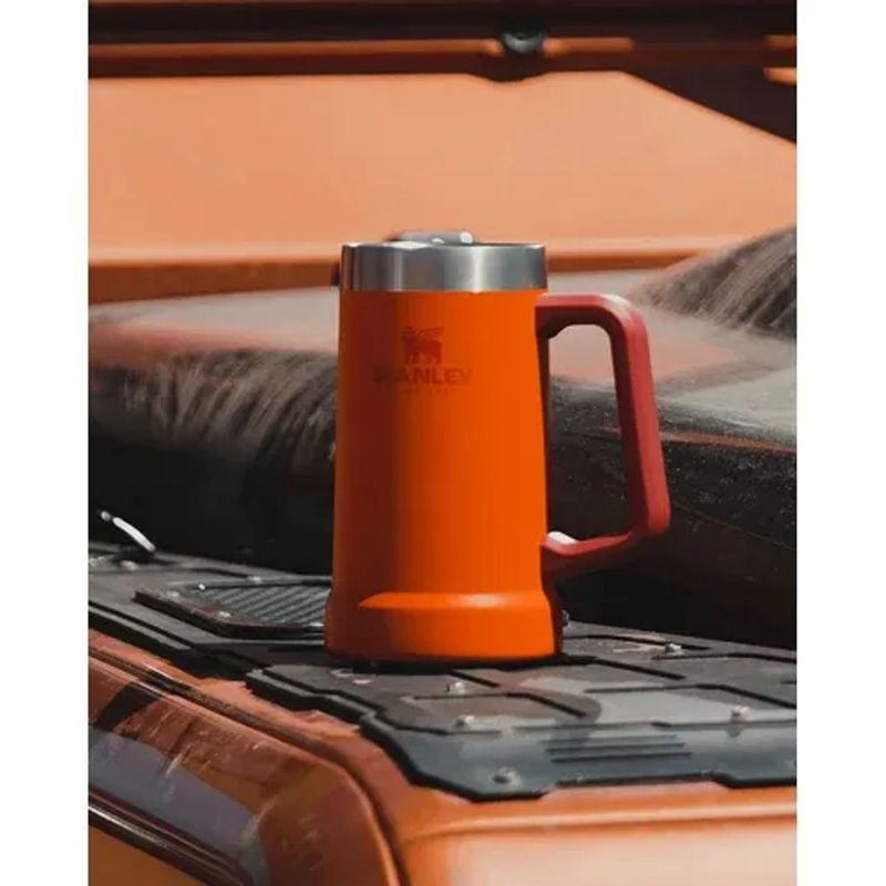Caneca T rmica de Cerveja Stanley Laranja 709ml 3
