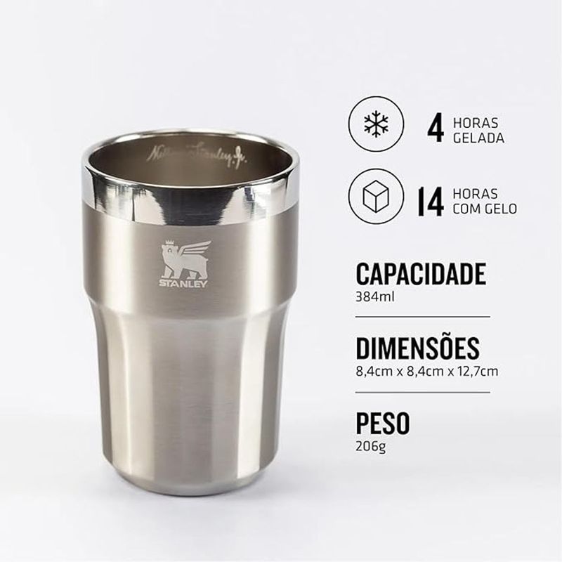 Copo T rmico Stanley Beer Tumbler Happy Hour Stainless Steel 380ml  5