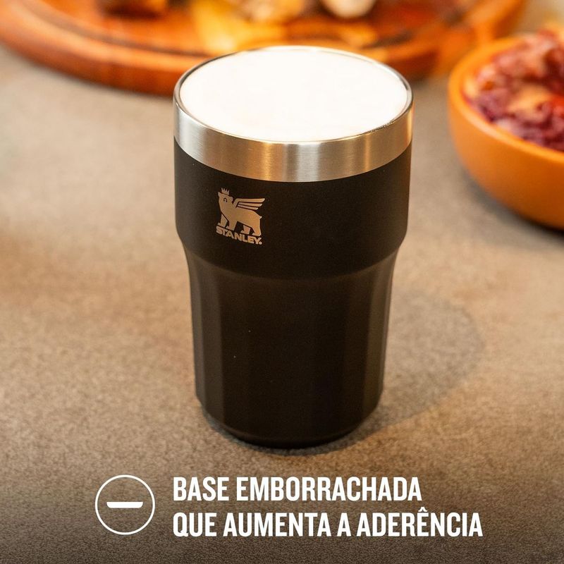 Copo T rmico Stanley Beer Tumbler Happy Hour Foundry Black 380ml  5