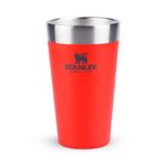 Copo T rmico de Cerveja Stanley sem Tampa Flame Red 473ml 0