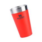 Copo T rmico de Cerveja Stanley sem Tampa Flame Red 473ml 2