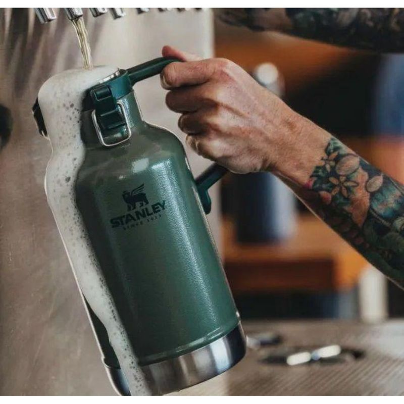 Growler T rmico Stanley Classic Hammertone Green 1 9L 7