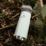 Garrafa T rmica Stanley Flip Straw Branco Polar 651ml 4
