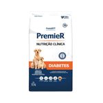Ra  o Seca Premier Nutri  o Cl nica Diabetes C es Porte M dio e Grande 10 1kg 0