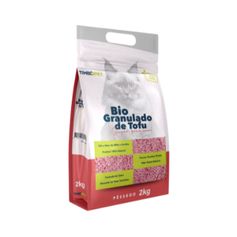 Granulado Higiênico TimbóPet Bio Tofu Pêssego para Gatos 2kg