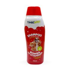Shampoo e Condicionador TimbóPet Bomba de Vitaminas para Cães e Gatos 700ml