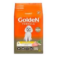 Ração Seca Golden Fórmula para Cães Adultos Porte Pequeno Mini Bits Peru 3kg