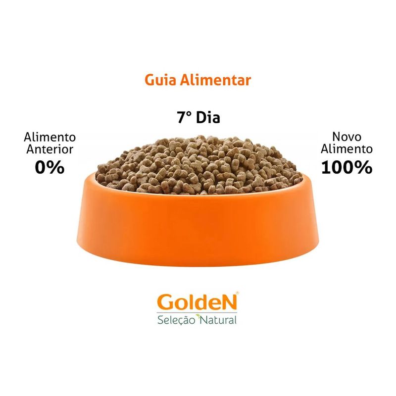 Ra  o Seca Golden Sele  o Natural para C es Adultos Frango 12kg 4