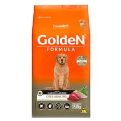 Ração Seca Golden Fórmula para Cães Adultos Carne 15kg