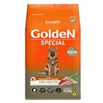Ra  o Seca Golden Special para C es Adultos Frango e Carne 15kg 0
