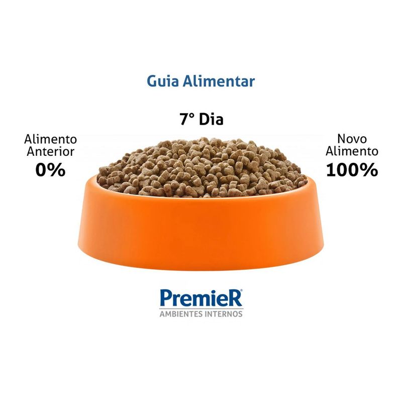 Ra  o Seca Premier Ambientes Internos S nior para C es Idosos Porte Pequeno Frango e Salm o 12kg 3