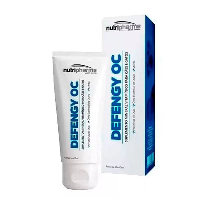 Suplemento Nutripharme Defengy OC para C es e Gatos 40g 1