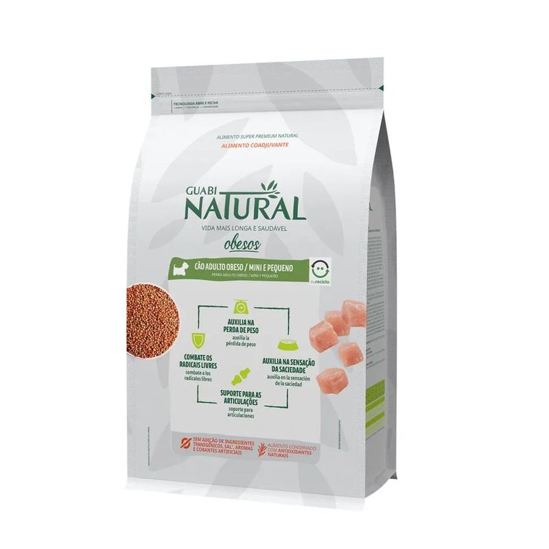 Ra  o Seca Guabi Natural Obesos para C es Porte Mini e Pequeno 10 1kg 1