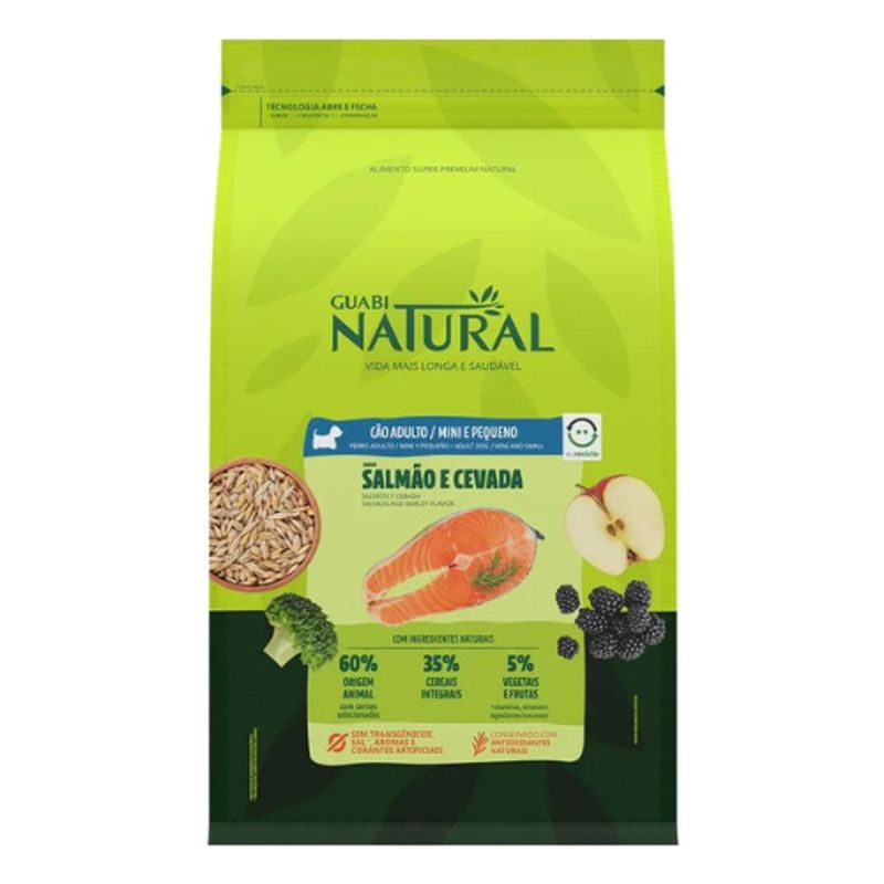 racao-seca-guabi-natural-para-caes-adultos-porte-mini-e-pequeno-salmao-e-cevada-10-1kg-0 jpg