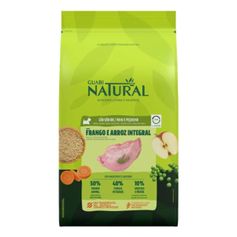 Ração Seca Guabi Natural para Cães Sênior Porte Mini e Pequeno Frango e Arroz Integral 10,1kg