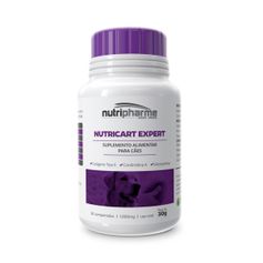 Suplemento Nutripharme Nutricart Expert 1000mg para Cães - Contém 30 comprimidos