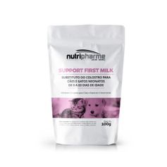 Substituto do Colostro Nutripharme Support First Milk para Cães e Gatos 100g