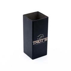 Copo para Tereré Trot's Quadrado Inox cor Preto Fosco 250ml