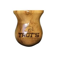 Cuia de Madeira Trot's para Chimarrão